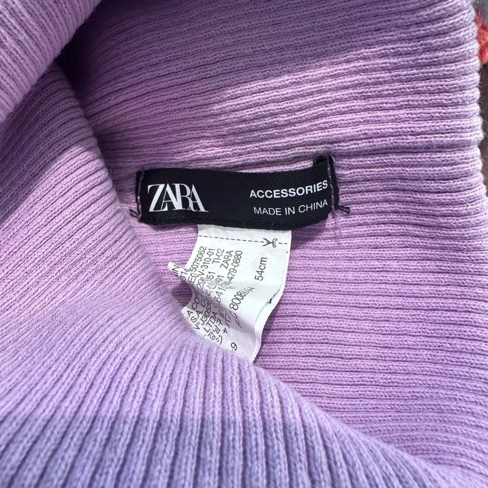 Zara Kids Light Purple Beanie